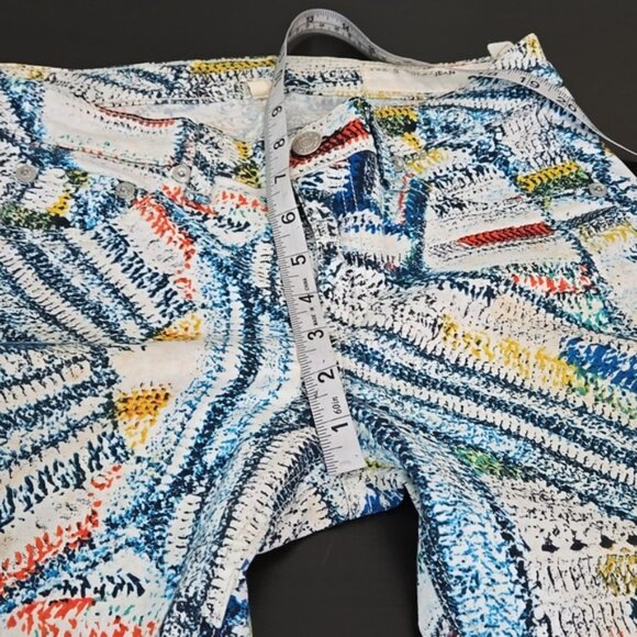 Rag & Bone Women's Surf Knit Legging Jeans Multicolor Print Size 27 - Picture 15 of 16